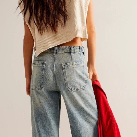 We The Free Palmer Cuffed Jeans (ONLY WORN ONCE) - Picture 2 of 5